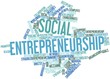 Word cloud for Social entrepreneurship