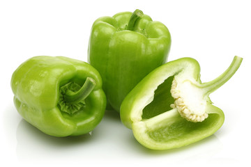 Poster - Green bell peppers