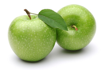 Wall Mural - Two Granny Smith Apple