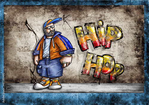 Dekoracja na wymiar  hip-hop