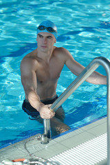 Poster - swimmer