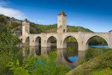 Medieval Valantre Bridge In France