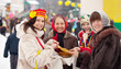© JackF - People eating pancakes during  Maslenitsa