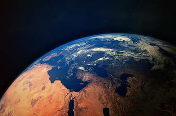 earth from space