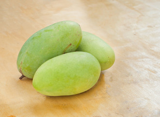 fresh green mango