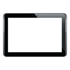 Leinwandbilder - Modern and realistic tablet vector eps10