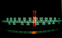 Radio Dial With Lights