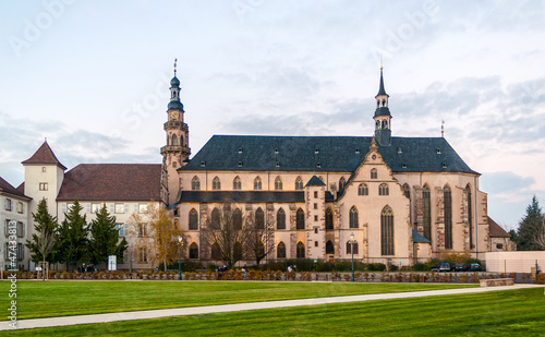 Obraz na płótnie canvas Jesuit church, molsheim - alsace, france