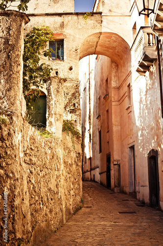 Plakat na papierze fotorealistycznym Ravello, wybrzeże amalfi, Włochy.