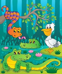 Poster - Swamp theme image 1