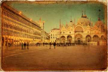 Canvas Print - Piazza San Marco - Venice