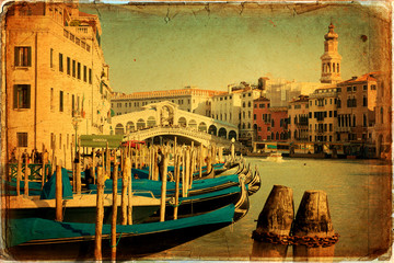 Canvas Print - Rialto Bridge - Venice