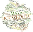 © intheskies - Word cloud for Maya households