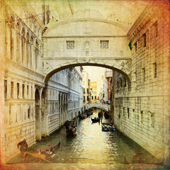 Canvas Print - Bridge of Sighs - Venice