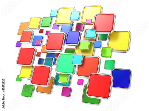 cloud of empty program icons software concept buy this stock