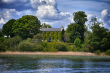 View To Irish House On River Shannon