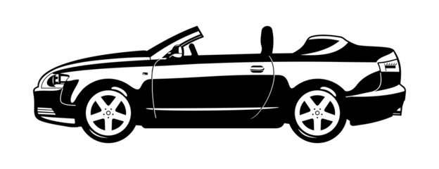 Wall Mural - illustration of car