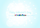 Fototapeta Do pokoju - Happy Valentine's Day background vector
