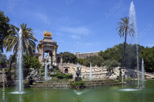 Fotoboard na płycie Barcelona, ​​Hiszpania