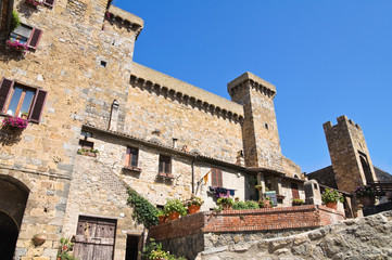 Castle of Bolsena. Lazio. Italy.