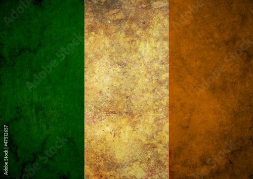 Naklejka samoprzylepna Flaga irlandzka