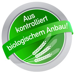 Sticker - Aus kontrolliert biologischem Anbau