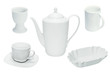 Ware set from five subjects