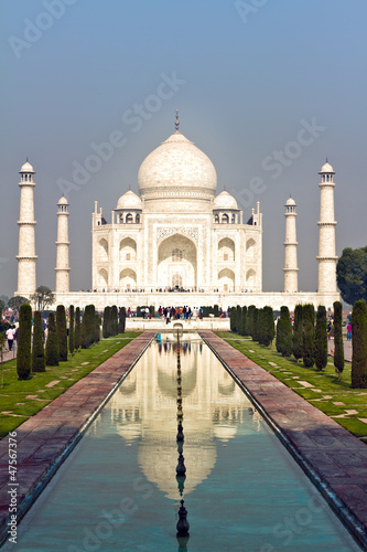 Board z aluminiowym obramowaniem Taj mahal 