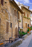 Fototapeta Uliczki - City cview of Assisi. Umbria. Italy