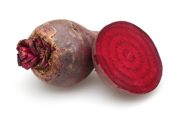 Wall Mural - Half red beet and red beet