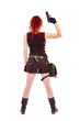 © Xalanx - Military redhead beautiful young lady