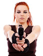 © Xalanx - Military redhead beautiful young lady