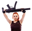 © Xalanx - Military redhead beautiful young lady