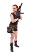 © Xalanx - Military redhead beautiful young lady