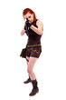 © Xalanx - Military redhead beautiful young lady