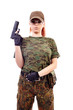 © Xalanx - Military redhead beautiful young lady