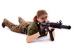 © Xalanx - Military redhead beautiful young lady