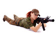 © Xalanx - Military redhead beautiful young lady