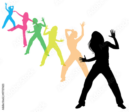 kolorowe-sylwetki-tanczacej-kobiety-tancerki-zumby