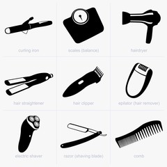 Poster - Household objects