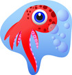 illustration of octopus cartoon