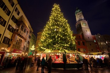 Poster - Innsbruck Weihnachtsmarkt - Innsbruck christmas market 05