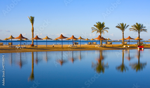 Zdjęcie XXL Plaża w Egipcie