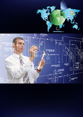 Wall Mural - Programming website your company