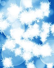 Wall Mural - Winter background