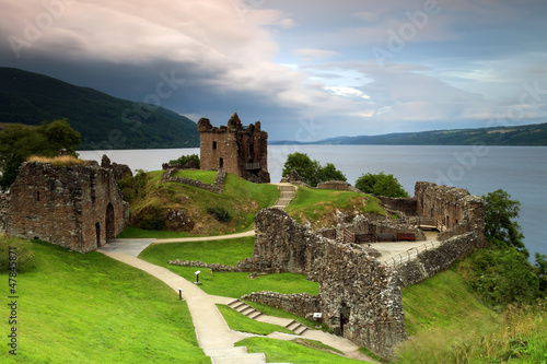 Foto-Lamellenvorhang - Château du Loch Ness Urquhart Castle (von imacture)