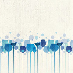 Wall Mural - Colorful Party Drinks