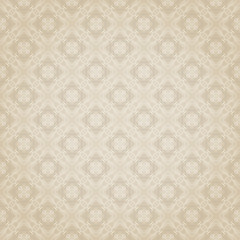 Aufkleber - Seamless colorful retro pattern background