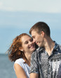 © Lisenok - loving young couple at sea
