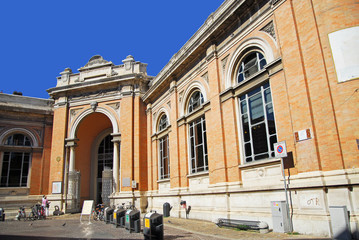 Wall Mural - Italy, Ravenna, antique covered general market